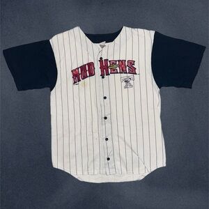Vintage 2006 Toledo Mud Hens Button Up Jersey